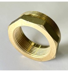 Футорка резьбовая DN50х40 Н 2.0 x В 1.1/2 латунь