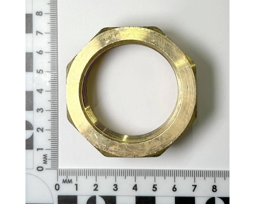 Футорка резьбовая DN50х40 Н 2.0 x В 1.1/2 латунь