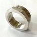 Футорка резьбовая DN50х40 Н 2.0 x В 1.1/2 латунь никель