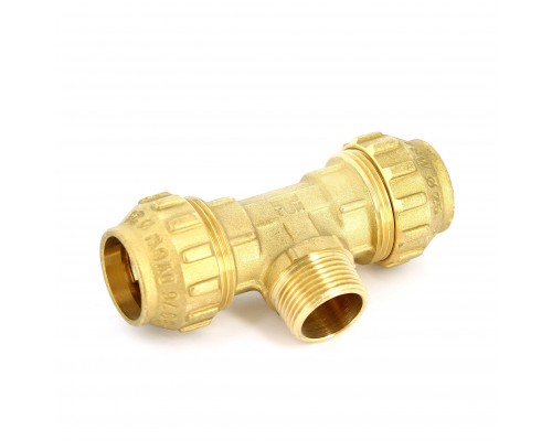 Тройник обжим-Н TIEMME 25х3/4"х25