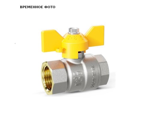 Кран газовый Pride LD ВВ 1"1/4 полнопроходной бабочка