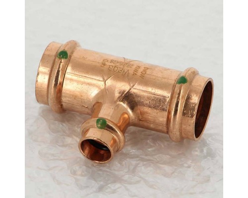 Тройник пресс медь Profipress VIEGA 28x15x28