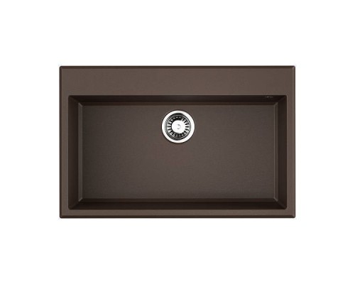 Omoikiri Tedori 79-DC Кухонная мойка Tetogranit 79x51 см, цвет: темный шоколад 4993952