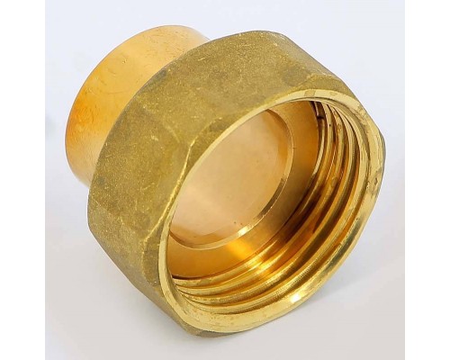 Вставка с накидной гайкой пайка-В с плоской прокладкой VIEGA 22х1"