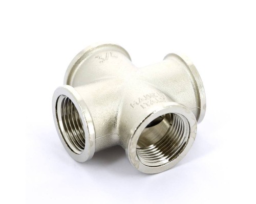 Крестовина В никелированная TIEMME 3/4"