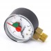 Манометр радиальный F+R201 WATTS Ind 1/4" 50 мм с указателем предела 4 бар