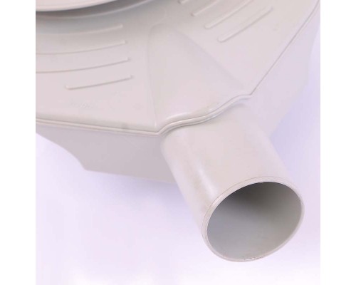 Трап Advantix Top без насадки, с заглушкой, гор. отводом d50, фланцем и г/затвором