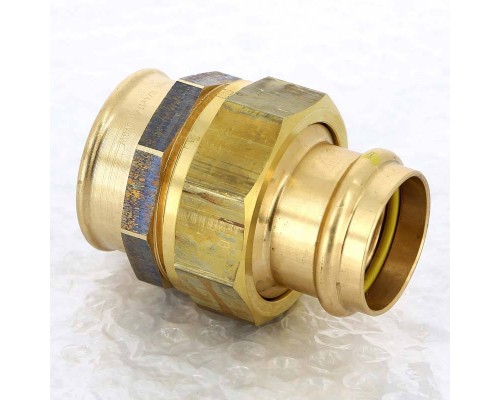 Муфта разъемная пресс-В плоская прокладка бронза Profipress G VIEGA 28х1"1/4