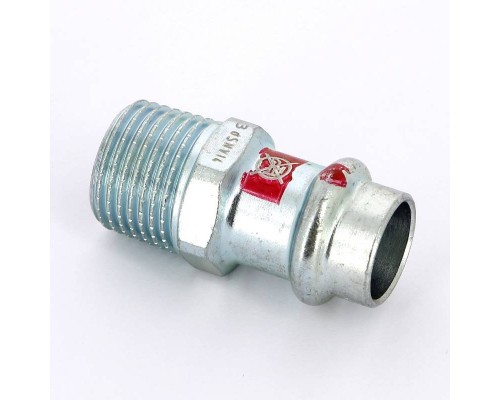 Муфта пресс-Н оцинкованная сталь Prestabo VIEGA 15х1/2" Муфта пресс-Н оцинкованная сталь Prestabo VIEGA 15х1/2"