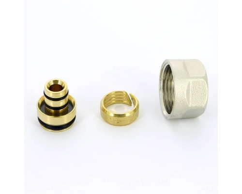 Соединитель обжим-В Uni-Fitt 16(2.0)х3/4" EK, для коллекторов серии 40X и 42X