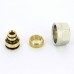 Соединитель обжим-В Uni-Fitt 16(2.0)х3/4" EK, для коллекторов серии 40X и 42X