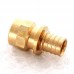 Муфта надвижная Rehau 20х1/2" RX+бронза
