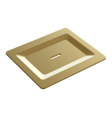 Boheme Space Мыльница для полки, 16x10 см, цвет: matt gold 10966-MG-SOAP