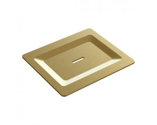 Boheme Space Мыльница для полки, 16x10 см, цвет: matt gold 10966-MG-SOAP Boheme Space Мыльница для полки, 16x10 см, цвет: matt gold 10966-MG-SOAP