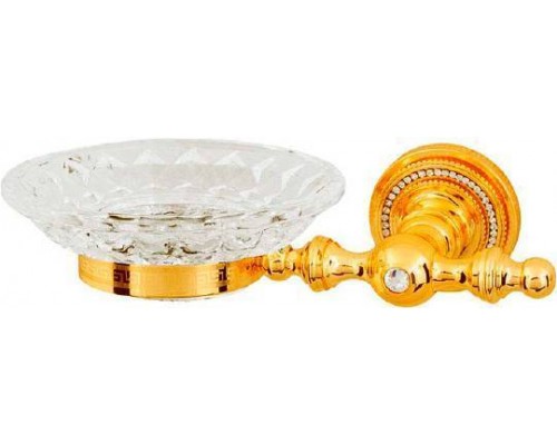 Boheme Imperiale Мыльница подвесная, 16,5х16,5хh3 см, цвет: золото глянцевое 10403