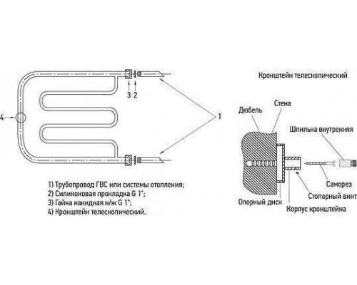 Сунержа Лира Полотенцесушитель водяной 65x50h, цвет: без покрытия 00-0012-5065 Сунержа Лира Полотенцесушитель водяной 65x50h, цвет: без покрытия 00-0012-5065