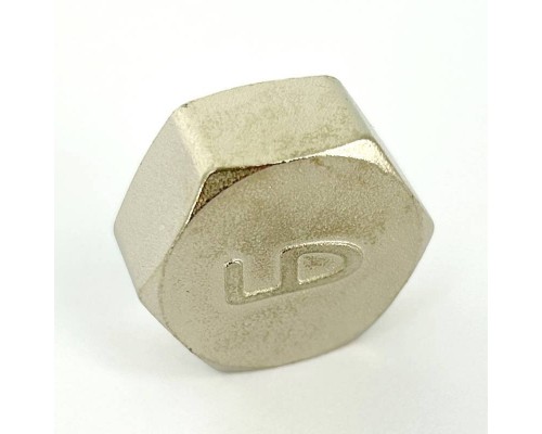 Заглушка LD В 1/2" никелированная