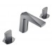 Boheme Venturo Смеситель для раковины на 3 отверстия, цвет: shine gun metal 150-SGM-TOUCH