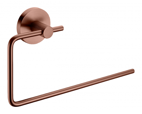 Boheme Uno Полотенцедержатель 25 см, подвесной, цвет: brushed bronze 10975-BRB