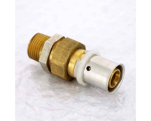 Муфта пресс-Н со сгоном UNI-FITT 20х1/2"