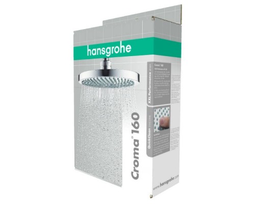 Верхний душ HansGrohe 160 HG Croma 1jet хром