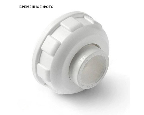 PP-R Муфта разъемная пластиковая Белая PN 10  63
