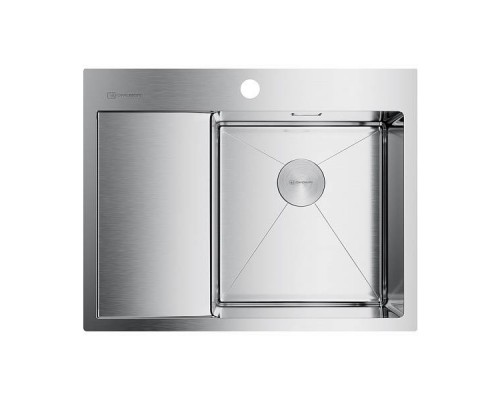 Omoikiri Akisame 65-R-IN Кухонная мойка нерж. сталь 65x51 см, цвет: нержавеющая сталь 4973059