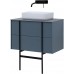 Allen Brau Reality Тумба под раковину 80x46,2x50h см, цвет: синий 1.32005.BGM