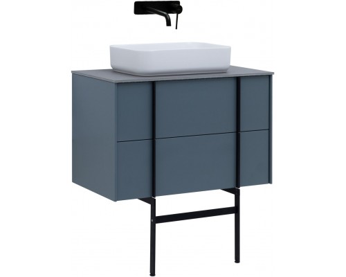 Allen Brau Reality Тумба под раковину 80x46,2x50h см, цвет: синий 1.32005.BGM Allen Brau Reality Тумба под раковину 80x46,2x50h см, цвет: синий 1.32005.BGM