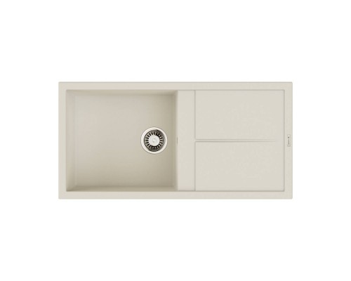 Omoikiri Sumi 100A-WH Кухонная мойка Artceramic 100x50 см, цвет: белый 4997108