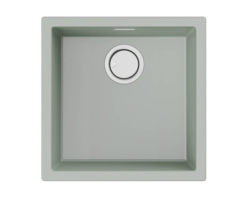 Omoikiri Yamakawa 45-U/I-WG Кухонная мойка Artceramic 45,6x45,6 см, цвет: wind green 4993185