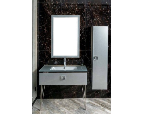 Armadi Art Lucido Тумба подвесная 104х55х30h см, цвет: серебро 770-100-SL