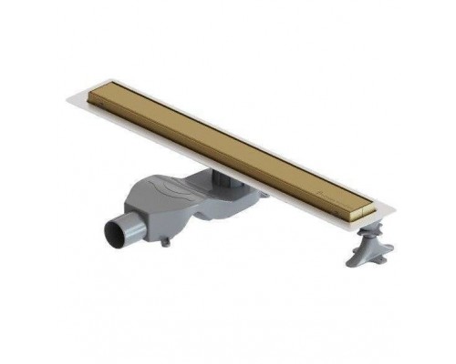 Boheme Premium Linear Душевой лоток 60 см, цвет: matt gold 982-60-MG