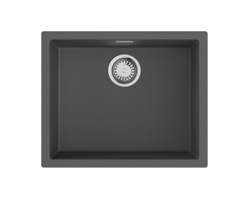 Omoikiri Yamakawa 55T-U/I-PL Кухонная мойка Tetogranit 55,6x45,6 см, цвет: платина 4993433