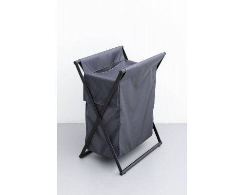 Allen Brau Priority Корзина для белья 57,2x34x86,5h см, цвет: серый;черный 00312049 Allen Brau Priority Корзина для белья 57,2x34x86,5h см, цвет: серый;черный 00312049