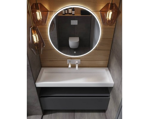 Armadi Art Flat Ящик под столешницу 120х46х38,3h см, цвет: антрацит 897-120-A mat Armadi Art Flat Ящик под столешницу 120х46х38,3h см, цвет: антрацит 897-120-A mat
