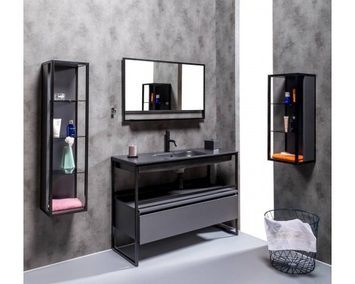 Armadi Art Loft Ящик под консоль 118х48х29h см, цвет: антрацит 894-120-A Armadi Art Loft Ящик под консоль 118х48х29h см, цвет: антрацит 894-120-A