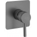 Allen Brau Priority Смеситель для душа встраиваемый 12x6x12h см, цвет: графит браш 5.31012-MG