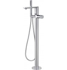 Allen Brau Liberty Смеситель для ванны с ручным душем напольный 22,9x27,5x91,9h см, цвет: хром 5.33012-00