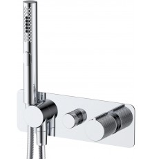 Allen Brau Liberty Смеситель для ванны с ручным душем встраиваемый 26x10h см, цвет: хром 5.33009-00