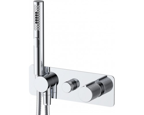 Allen Brau Liberty Смеситель для ванны с ручным душем встраиваемый 26x10h см, цвет: хром 5.33009-00 Allen Brau Liberty Смеситель для ванны с ручным душем встраиваемый 26x10h см, цвет: хром 5.33009-00