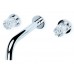 Boheme Elegante Смеситель для раковины, встраиваемый, на 3 отверстия цвет: chrome 152-2-CR-EL