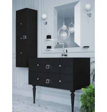 Armadi Art Vallessi Avantgarde Тумба подвесная 100х46х48h см, цвет: черный/хром 841-100-BCR