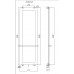 Allen Brau Infinity Полотенцесушитель электрический 44x6,6x140h см, цвет: бронза 00305014