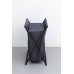 Allen Brau Priority Корзина для белья 57,2x34x86,5h см, цвет: серый;черный 00312049