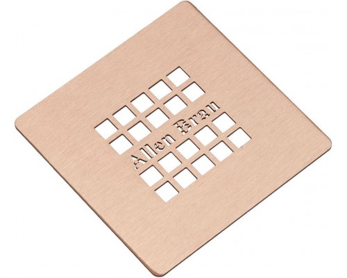 Allen Brau Priority Накладка для сифона 12,7x12,7 см, цвет: бронза 8.310N1-60