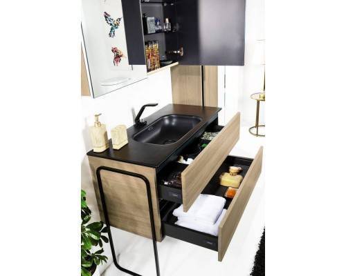 Armadi Art Vallessi Зеркальный шкаф подвесной с подсветкой 80x13x65h см, цвет: светлое дерево 547-L Armadi Art Vallessi Зеркальный шкаф подвесной с подсветкой 80x13x65h см, цвет: светлое дерево 547-L