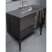 Armadi Art Vallessi Avantgarde Тумба подвесная 100х46х48h см, цвет: черный/хром 841-100-BCR