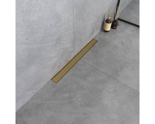 Boheme Premium Linear Душевой лоток 60 см, цвет: matt gold 982-60-MG