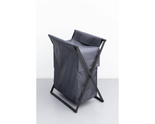 Allen Brau Priority Корзина для белья 57,2x34x86,5h см, цвет: серый;черный 00312049 Allen Brau Priority Корзина для белья 57,2x34x86,5h см, цвет: серый;черный 00312049